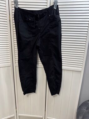 Black women’s Drawstring Pants - Casual Comfort